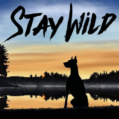 Stay Wild Pawsitive Vibes Sticker